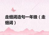 走组词造句一年级（走组词）
