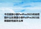 今日更新小新PadPro2021将会搭载什么处理器小新PadPro2021处理器的性能怎么样