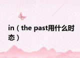 in（the past用什么时态）
