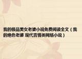 我的极品美女老婆小说免费阅读全文（我的绝色老婆 现代言情类网络小说）