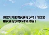 阴虚阳亢能喝黄芪泡水吗（阳虚能用黄芪泡水喝吗详细介绍）