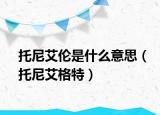 托尼艾伦是什么意思（托尼艾格特）