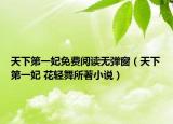 天下第一妃免费阅读无弹窗（天下第一妃 花轻舞所著小说）