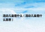 流动儿童是什么（流动儿童是什么意思）