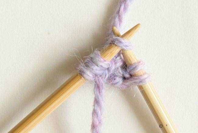 棒针基础教程，手把手教你编织绳子，图解教程，很实用