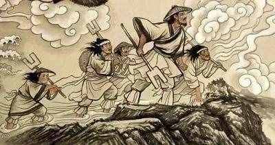 中国民间故事，大禹治水的故事