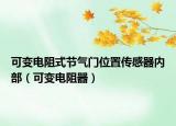 可变电阻式节气门位置传感器内部（可变电阻器）