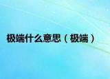 极端什么意思（极端）