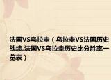 法国VS乌拉圭（乌拉圭VS法国历史战绩,法国VS乌拉圭历史比分胜率一览表）