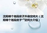 沈阳哪个地段房子升值空间大（沈阳哪个地段房子**空间大介绍）
