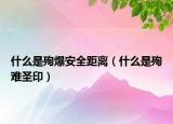 什么是殉爆安全距离（什么是殉难圣印）
