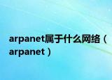 arpanet属于什么网络（arpanet）