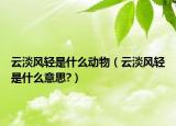 云淡风轻是什么动物（云淡风轻是什么意思?）