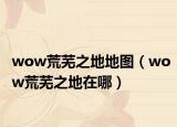 wow荒芜之地地图（wow荒芜之地在哪）