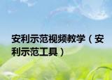 安利示范视频教学（安利示范工具）