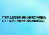 广东伊之密精密机械股份有限公司是国企吗（广东伊之密精密机械股份有限公司）