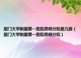 厦门大学附属第一医院思明分院是几级（厦门大学附属第一医院思明分院）