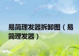 易简理发器拆卸图（易简理发器）