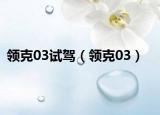 领克03试驾（领克03）