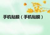 手机贴膜（手机贴膜）