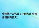 中国第一大名犬（中国名犬 中国名贵优秀名犬）
