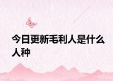 今日更新毛利人是什么人种