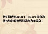 新能源奔驰smart（smart 源自德国奔驰的轻奢智能纯电汽车品牌）