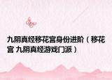 九阴真经移花宫身份进阶（移花宫 九阴真经游戏门派）