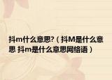 抖m什么意思?（抖M是什么意思 抖m是什么意思网络语）