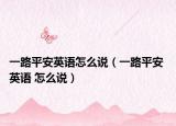 一路平安英语怎么说（一路平安 英语 怎么说）