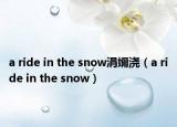 a ride in the snow涓嬭浇（a ride in the snow）