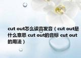 cut out怎么读音发音（cut out是什么意思 cut out的音标 cut out的用法）