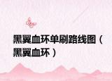 黑翼血环单刷路线图（黑翼血环）