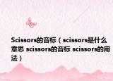 Scissors的音标（scissors是什么意思 scissors的音标 scissors的用法）