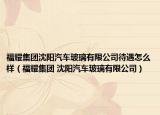 福耀集团沈阳汽车玻璃有限公司待遇怎么样（福耀集团 沈阳汽车玻璃有限公司）
