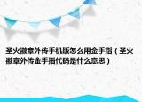 圣火徽章外传手机版怎么用金手指（圣火徽章外传金手指代码是什么意思）