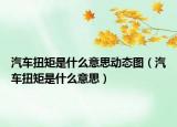 汽车扭矩是什么意思动态图（汽车扭矩是什么意思）