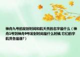 神舟九号的发射时间和航天员的名字是什么（神舟1号到神舟9号发射时间是什么时候,它们的宇航员各是谁?）