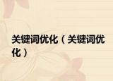 关键词优化（关键词优化）