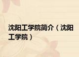 沈阳工学院简介（沈阳工学院）