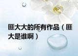 匪大大的所有作品（匪大是谁啊）