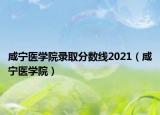 咸宁医学院录取分数线2021（咸宁医学院）
