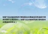 轮胎气压过低时高速行驶轮胎会出现波浪变形温度升高而导致什么情况发生（轮胎气压过低时高速行驶轮胎会出现波浪变形么）