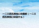 一二三四五换挡口诀图解（一二三四五换挡口诀是什么）