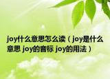 joy什么意思怎么读（joy是什么意思 joy的音标 joy的用法）