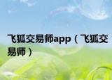 飞狐交易师app（飞狐交易师）