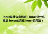 inner是什么意思啊（inner是什么意思 inner的音标 inner的用法）