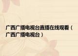 广西广播电视台直播在线观看（广西广播电视台）