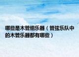 哪些是木管组乐器（管弦乐队中的木管乐器都有哪些）