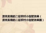 漂亮实用的二层农村小别墅效果（漂亮实用的二层农村小别墅效果图）